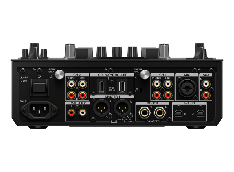 Connections of the Pioneer DJ DJM-S11 2-Channel