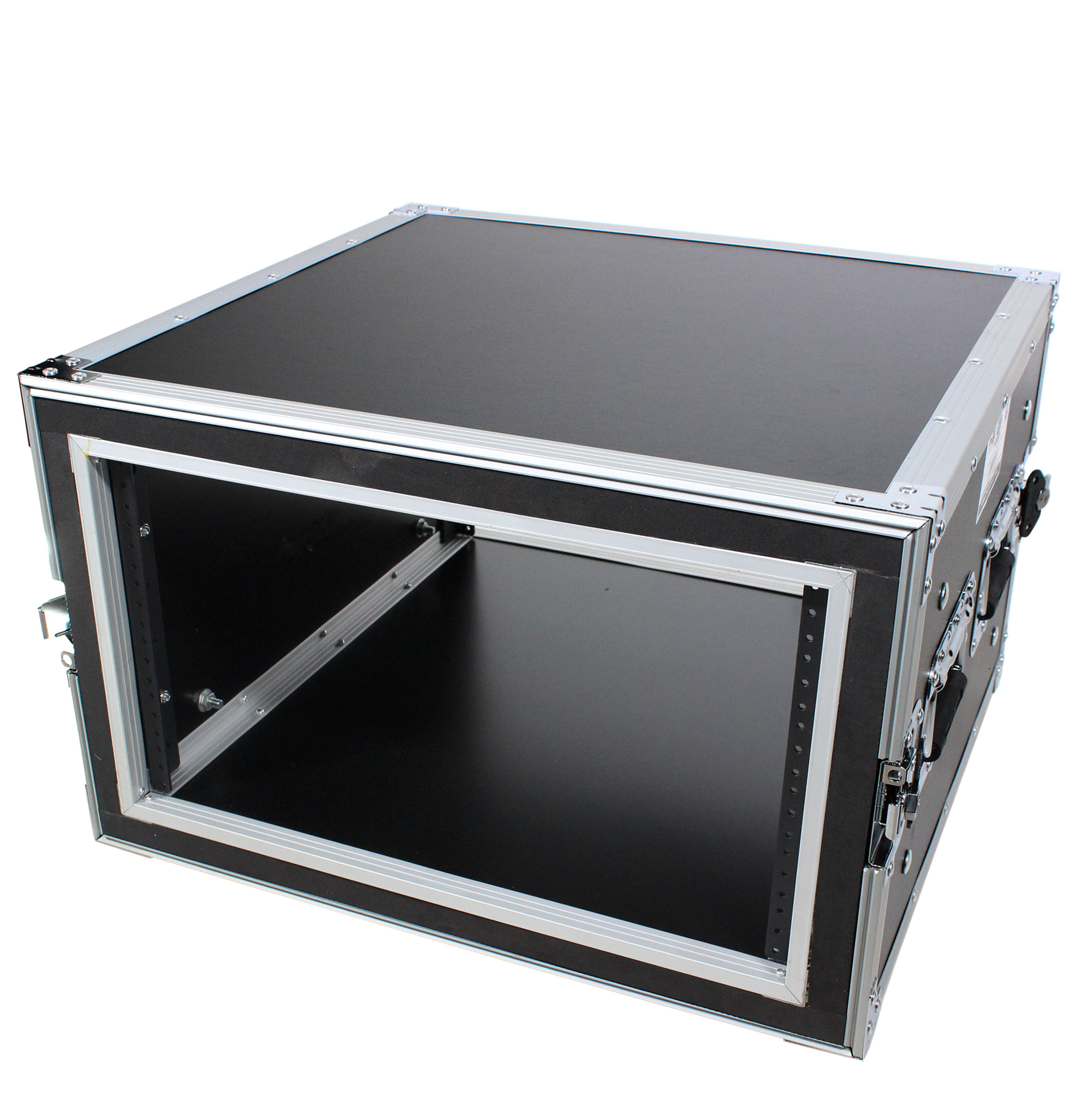 6 Space 6U 20 Inch Depth Shockproof Amp Rack ATA Shock Mount Flight