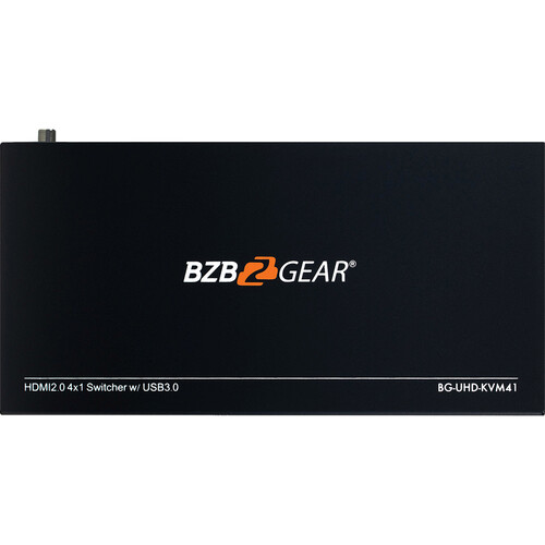 BZB Gear 4Port Conference Room HDMI USB3.0 4K HDR 60Hz KVM Presentation Switcher GTR Direct