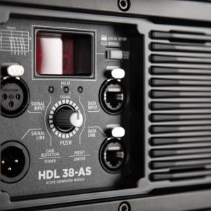 Connections of the RCF HDL 38-AS 1x18” Neodymium
