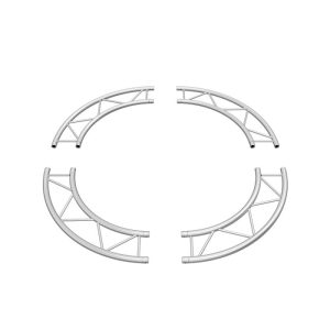 Global Truss F32 4 Sections I-Beam Arc Circle -6.56ft/2.0m 4x90° horizontal - Image 2