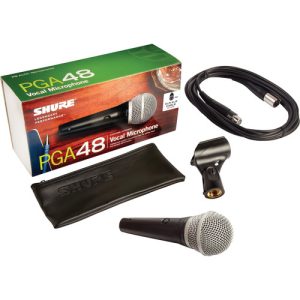 Set of the Shure PGA48-XLR Cardioid Cardioid