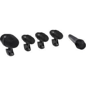 Front view of the Shure PGADRUMKIT5 PGA Drum