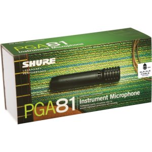 Shure PGA81-XLR Cardioid Condenser Microphone with XLR-XLR Cable - Image 3