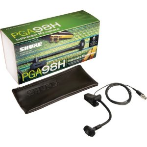 Set of the Shure PGA98H-TQG Clip-On Instrument