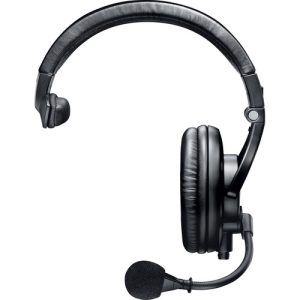 Front view of the Shure BRH441M-LC Single Headset