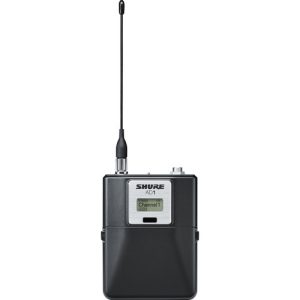 Front view of the Shure AD1LEMO3-G57 Wireless Bodypack