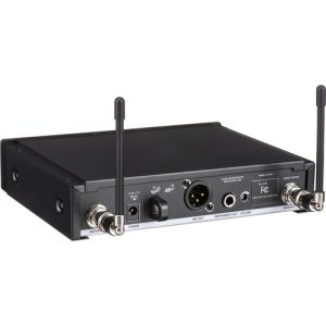 Back view of Shure BLX24R/SM58-H10 Wireless Handheld