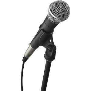 Front view of the Shure SM58-CN-BTS SM58-CN & Mic