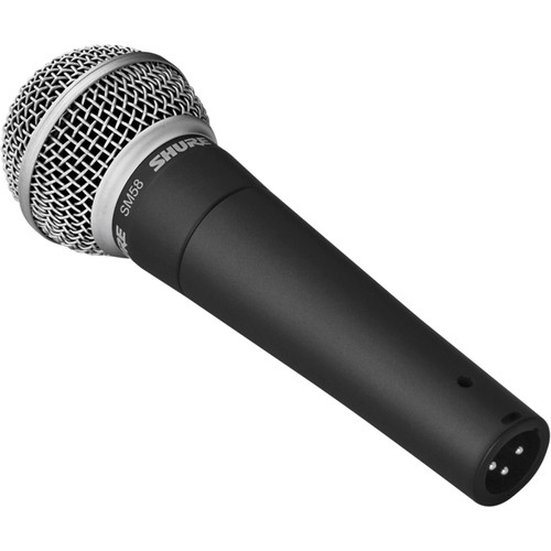 Side view of the Shure SM58-LC Handheld Dynamic