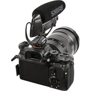 Back view of the Shure VP83 Shotgun Condenser