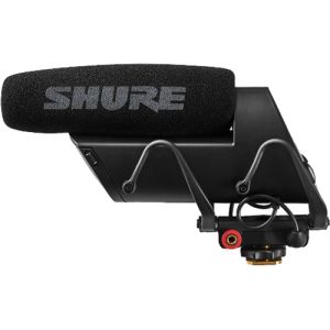 Side view of Shure VP83F Shotgun Condenser