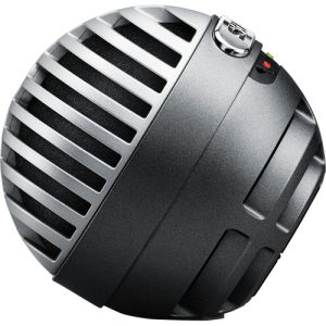 Side view of Shure MV5-DIG Home Studio