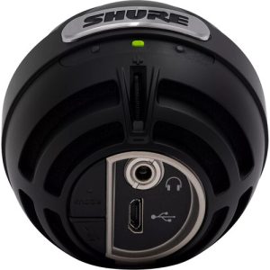 Connections of the Shure MV5C-USB Home Office