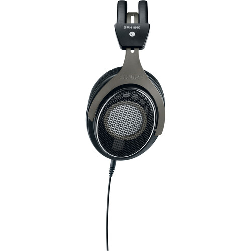 Side view of the Shure SRH1840-BK Professional Headphones