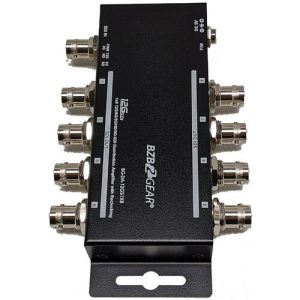 Front view of the BZB Gear BG-DA-12GS1X8 12G SDI