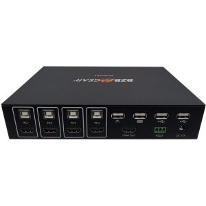 BZB Gear 4X1 HDMI Multiviewer with KVM USB2.0 - Image 3