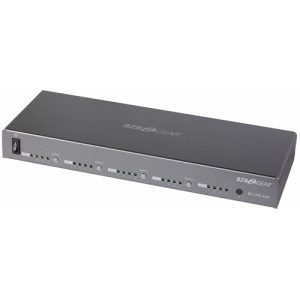 BZB Gear 4x4 4K 60Hz HDR HDMI Matrix Switcher with Auto Downscaling and RS-232/IP/Cloud