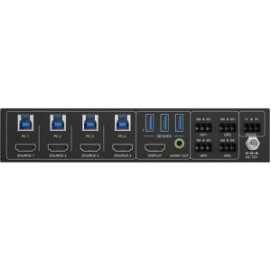 BZB Gear 4K/UHD 4x1 HDMI2.0/USB 3.0 KVM/Presentation Switcher Kit - Image 3