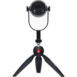 Back view of the Shure MV7-K-BNDL Podcast Microphone
