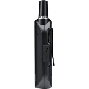 Side view of the Shure GLXD1-Z2 Wireless Bodypack