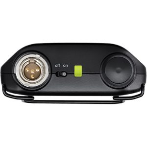 Back view Shure GLXD1-Z2 Wireless Bodypack