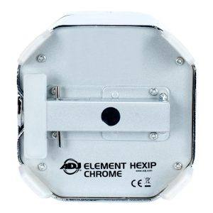 Bottom of the ADJ Element Hex IP Chrome