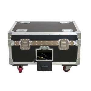 Front view ADJ Flight case for 8