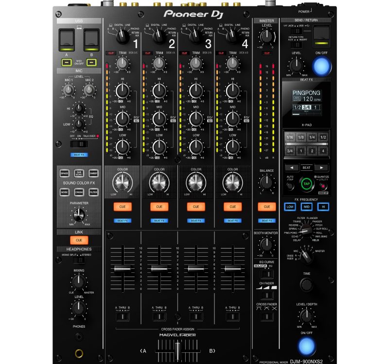 Main view Pioneer DJ DJM-900NXS2 4 Channel