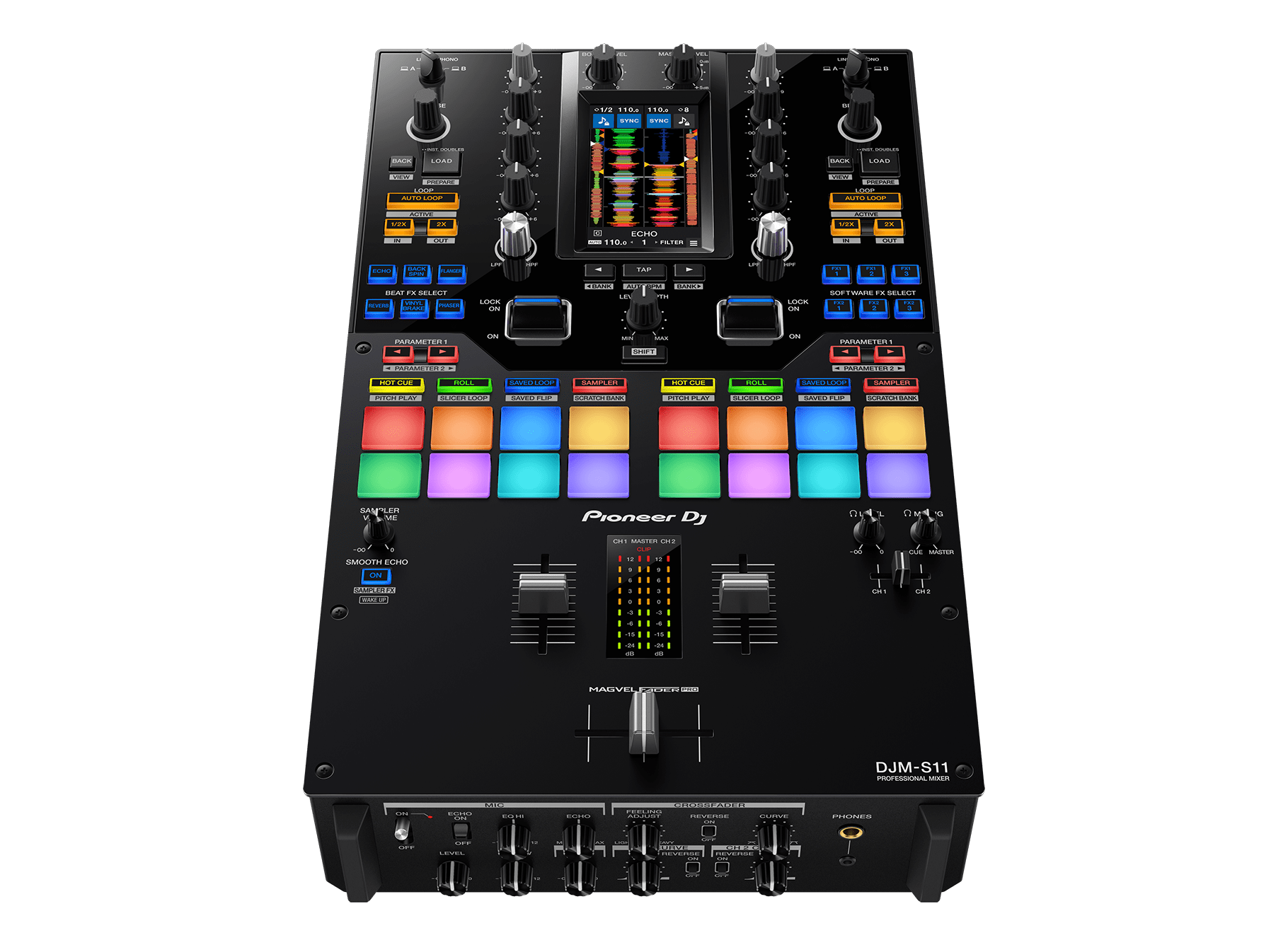 Pioneer DJ DJM-S11 2-Channel DJ Mixer