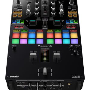 Top view of the Pioneer DJ DJM-S7 2-Channel