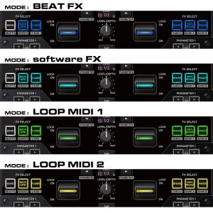 Modes of the Pioneer DJ DJM-S7 2-Channel