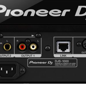 Connections of the Pioneer DJ DJS-1000
