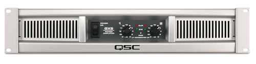 Front view of the QSC GX5 Power Amplifier