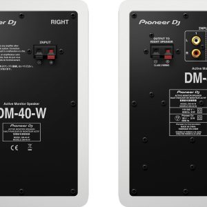 Pioneer DJ DM-40 4in Active Desktop Monitors (Pair) - White