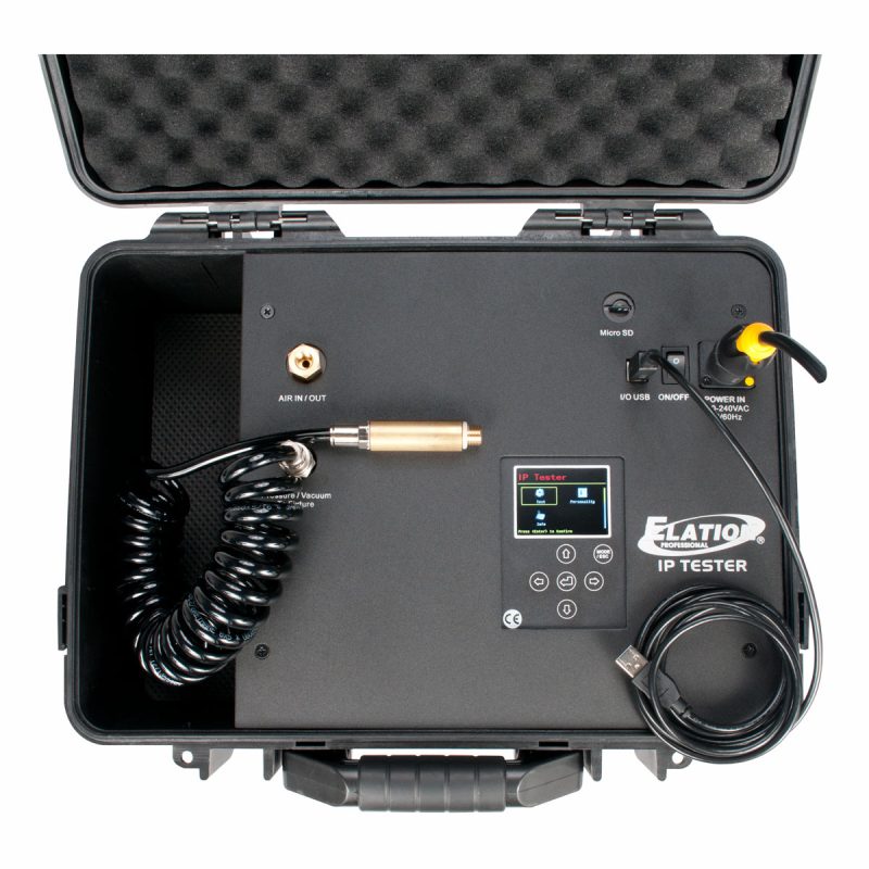 Top view of the Elation IP TESTER