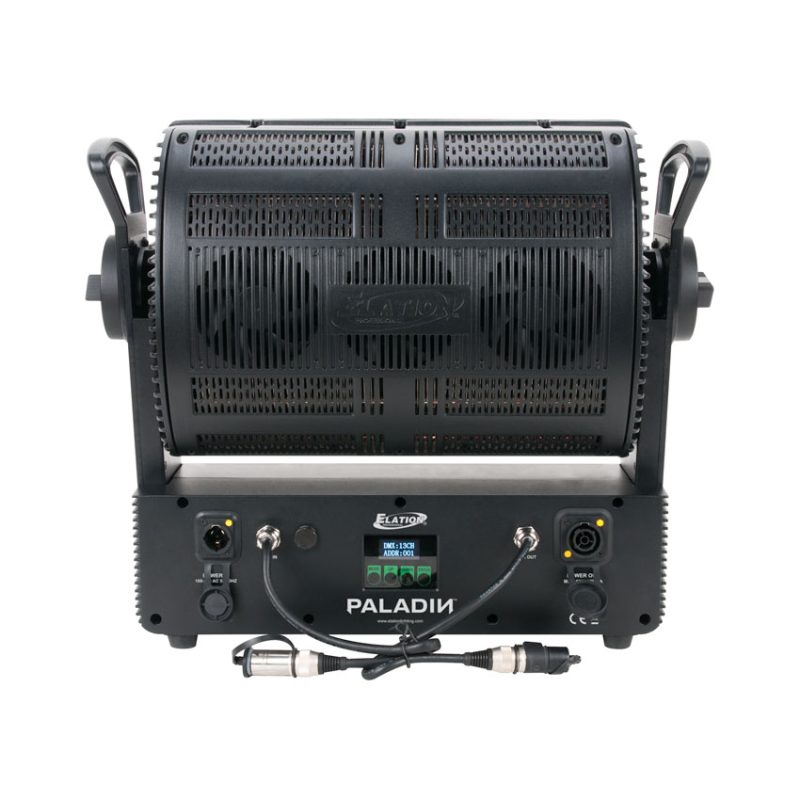 Connections of the Elation Paladin Hybrid strobe
