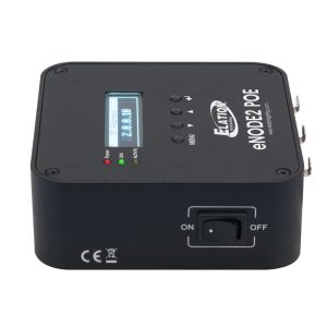 Side view of the Elation eNode2 POE ArtNet