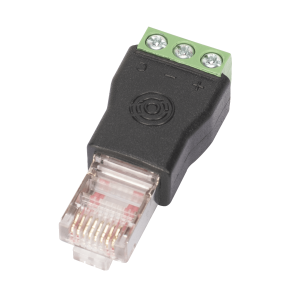 Front view Obsidian NETRON RJ-T adapter