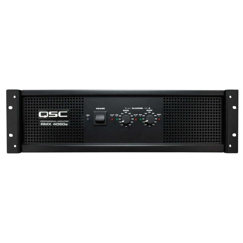 Main view of the QSC RMX4050a Power Amplifier
