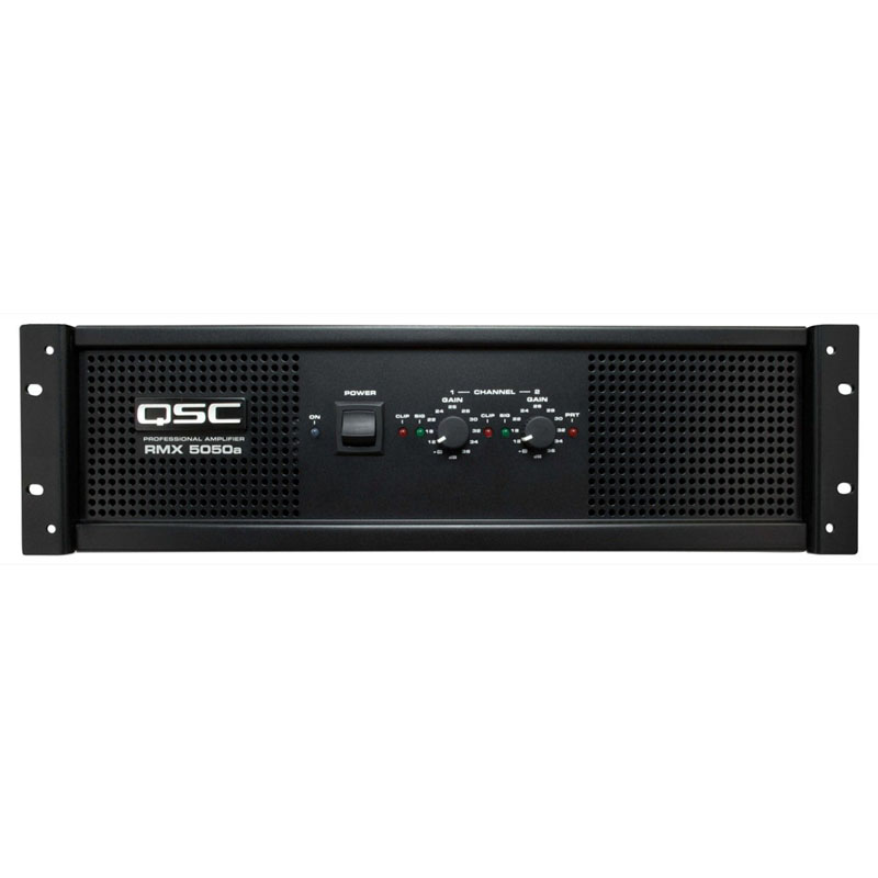 Main view of the QSC RMX5050a Power Amplifier