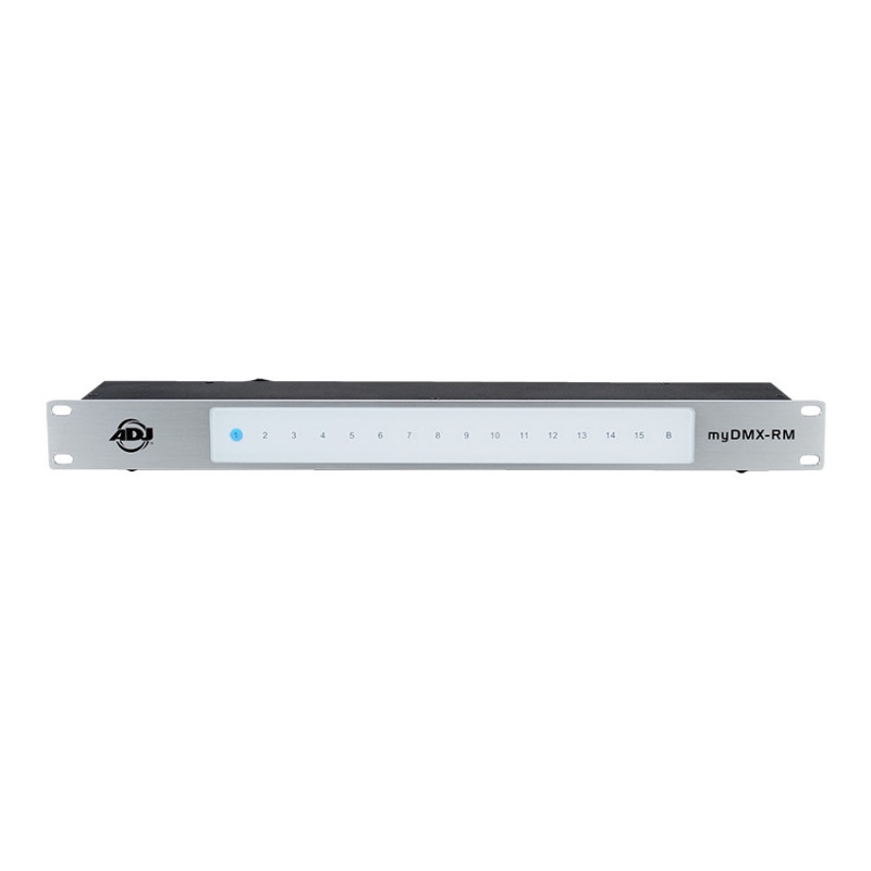 Main view ADJ MYDMX-RM Rackmount DMX