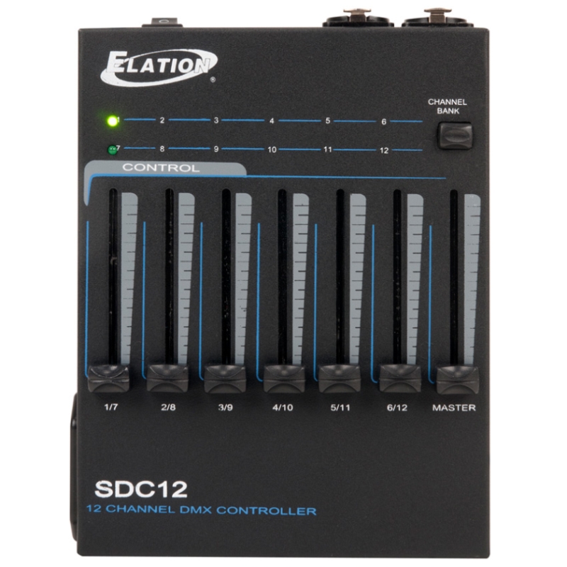 Main view ADJ SDC12 12-Channel DMX Controller