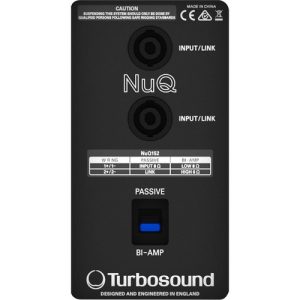 Label of the Turbosound NuQ152-WH Full Range