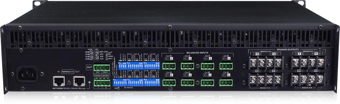 Lab Gruppen C X Channel Amplifier Gtr Direct