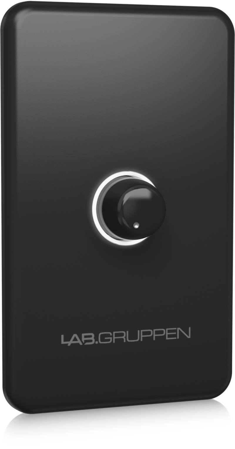 Side view of Lab Gruppen Wall Mount Volume