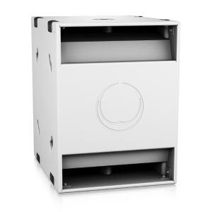Left view of the Turbosound NuQ118B-WH Band Pass Subwoofer