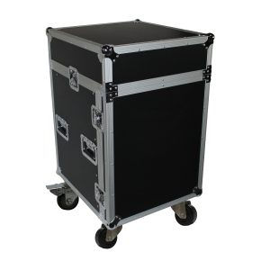 14U Rack x 10U Top Mixer DJ Combo Flight Case - Image 5