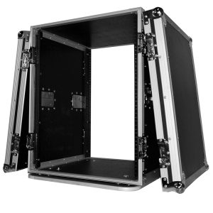 14U Space Amp Rack Mount ATA Flight Case| 24 Inch Depth W-Casters - Image 2