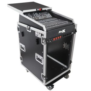 Universal 19 Rack-mount Mixer W-13U Top and 16U Front W-2 Side Work Tables